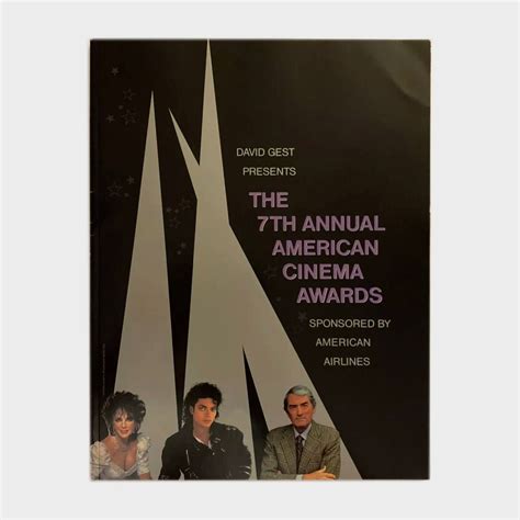 7th Annual American Cinema Awards Program – Michael Jackson Market