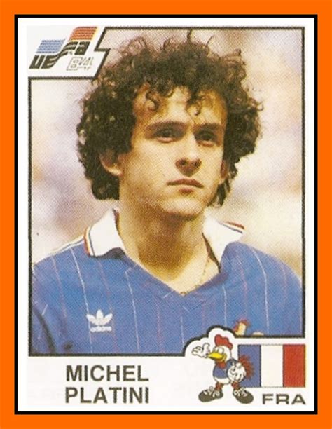 Old School Panini Euro 1984 Les 9 Buts De Michel Platini