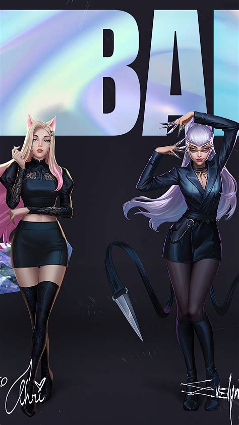 Akali Kda Wallpaper The Baddest Animated 4k Kda Akali The Baddest