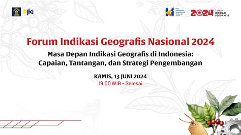 Forum Indikasi Geografis Nasional Day 2 YouTube