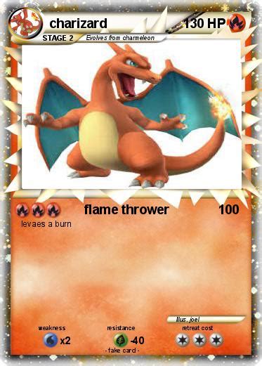 Pokémon Charizard 5323 5323 Flame Thrower My Pokemon Card