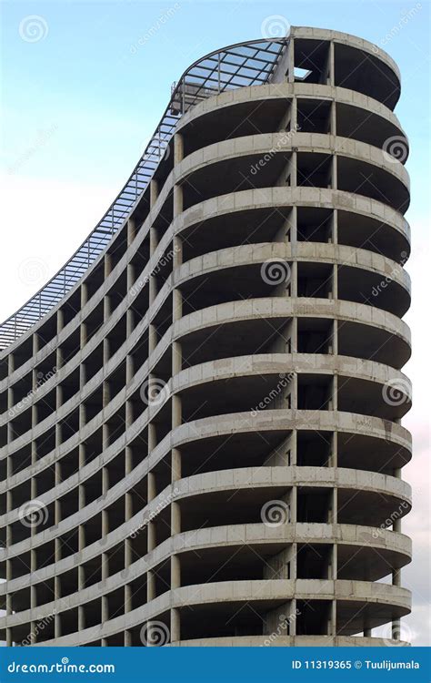 Concrete Frame Structure Of A New Multi Story Apartment Building In