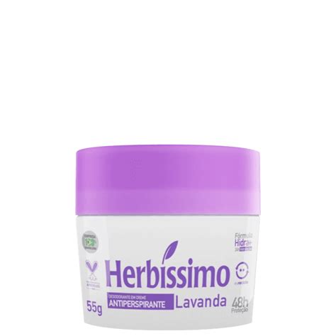 Desodorante em Creme Herbíssimo Lavanda Beleza na Web