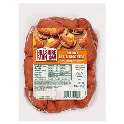 Hillshire Farm Smoked Sausage Cheddar 13 Oz Sausages Plaza Extra East