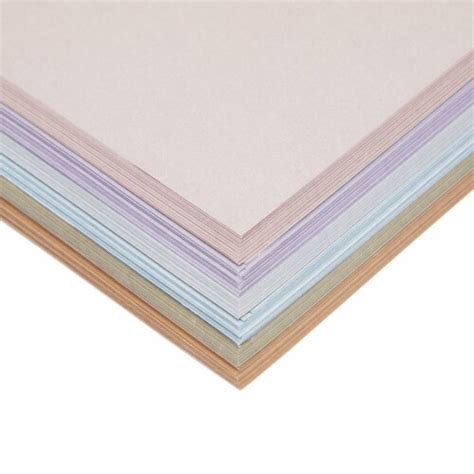 96 Pack Metallic Shimmer Paper Sheets For Crafting Invitations 6 Colors 8 5 X 11 In Pack