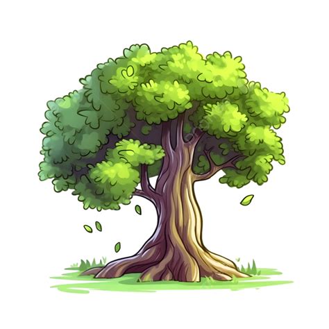 Big Tree Plant Green Illustration Big Tree Plant Green Png