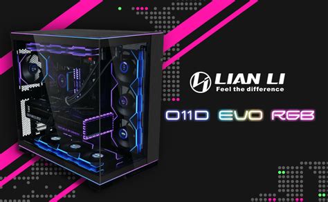 Lian Li O11D EVO RGB E ATX Gaming Dual Chamber Case ARGB Lighting