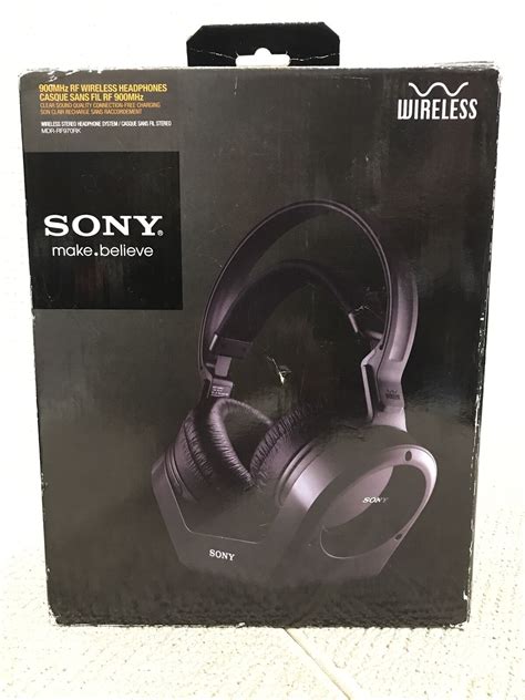 Sony Mdr Rf Rk Wireless Stereo Headphone System Ebay