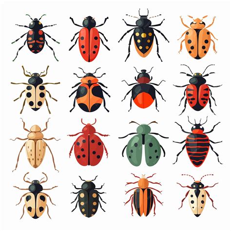 Vibrant Summer Insects Set for Nature Enthusiasts | Premium AI