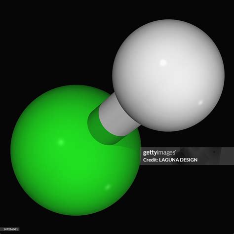 Hydrochloric Acid Molecule High Res Vector Graphic Getty Images