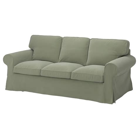 Ektorp 3 Seater Sofa Hakebo Grey Green Ikea