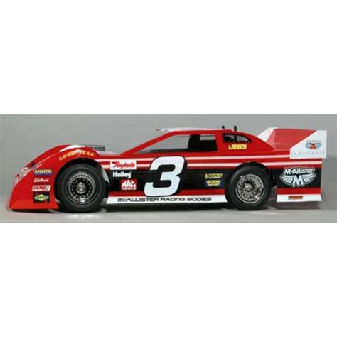 McAllister Racing 1 18 Batesville Late Model Body Clear 259 Hobby