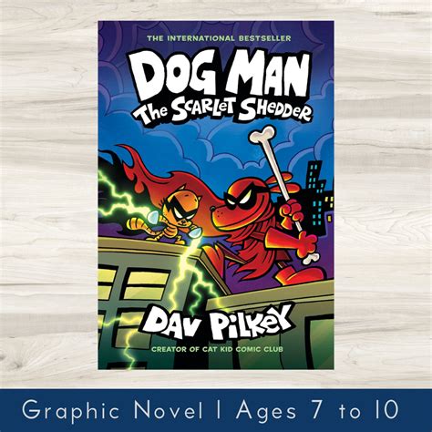 Dog Man #12: The Scarlet Shedder | Dav Pilkey | High Five Books in ...