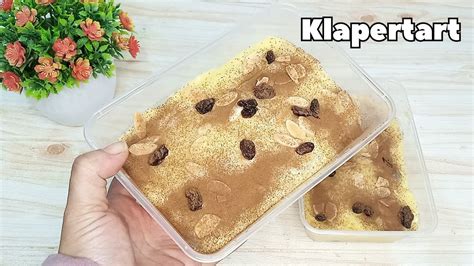 Resep Klapertart Mudah Tanpa Di Oven Tanpa Di Panggang YouTube