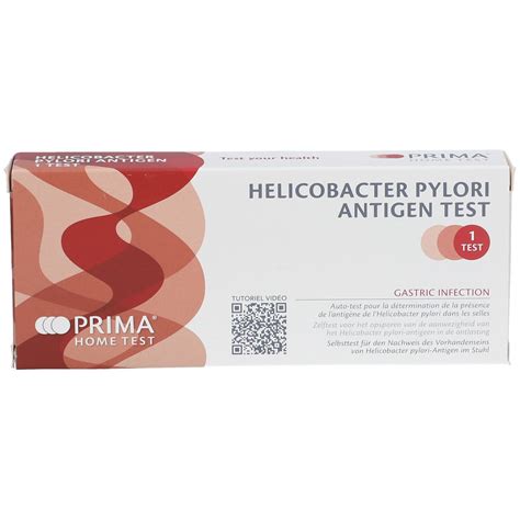 Test d antigène Helicobacter Pylori 1 pc s Farmaline