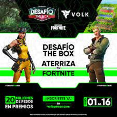 Desaf O The Box Aterriza En Fortnite Con Volk Areacucuta