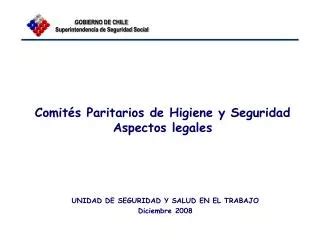 Ppt Comit Paritario De Higiene Y Seguridad Powerpoint Presentation