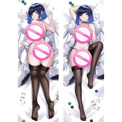 Genshin Impact Yelan Dakimakura Anime Body Pillow Cover Two Side