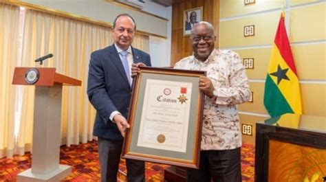 Akufo Addo Receives Highest International Diplomatic Award Adomonline