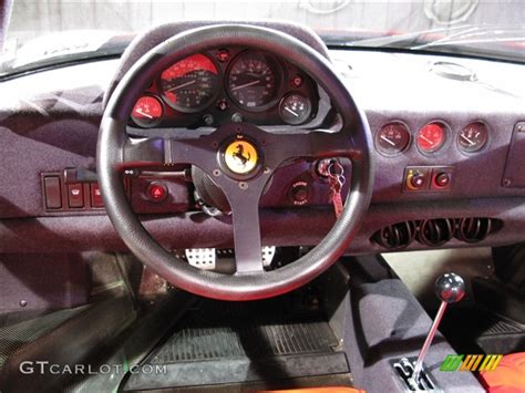 1991 Ferrari F40 Standard F40 Model Dashboard Photos | GTCarLot.com