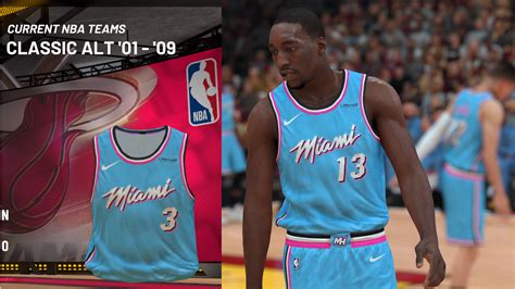 Miami Heat Vice Jersey Nba 2K21 / Miami Heat Vice City Custom Jersey ...