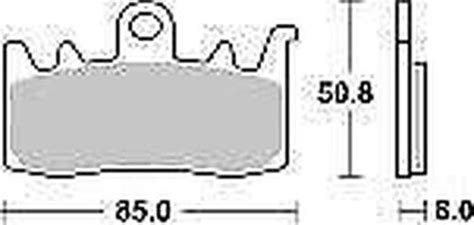 Ducati Multistrada Sbs Street Sintered Plaquettes De Frein