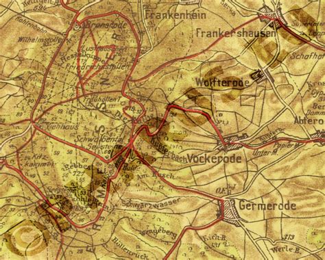 Pharus Pharus Historischer Stadtplan Kassel