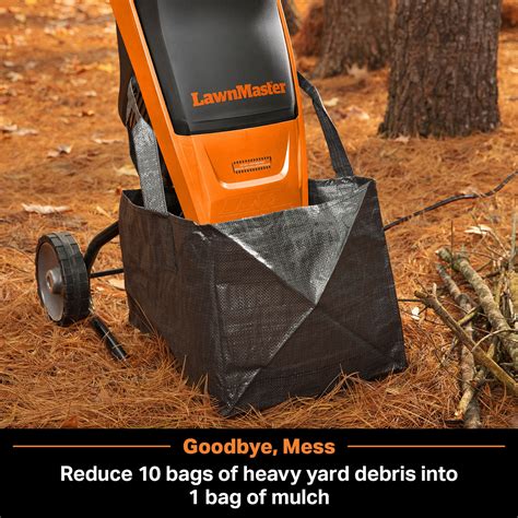 Lawnmaster Electric Wood Chipper Shredder