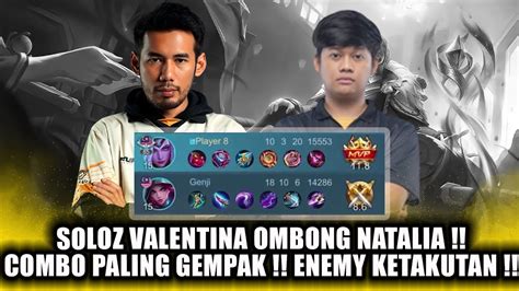 Soloz Valentina Ombong Natalia Combo Paling Gempak Enemy