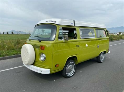 All Original 1979 Volkswagen Busvanagon Westfalia Fully Restored