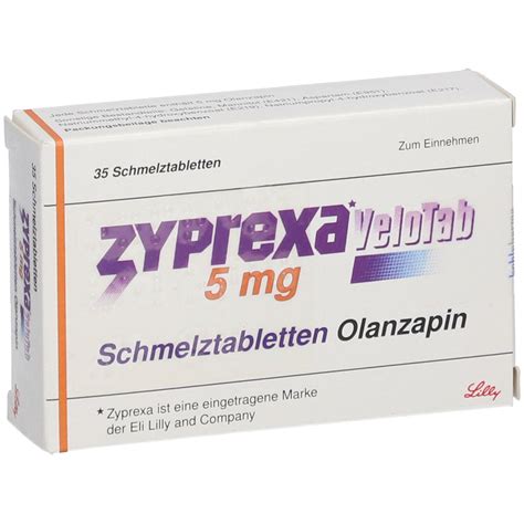 Zyprexa Velotab 5 Mg 35 St Mit Dem E Rezept Kaufen Shop Apotheke