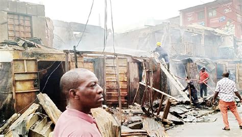 Fire Guts 600 Anambra Shops Destroys Goods