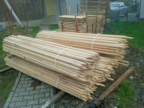 Palik drewniany toczony 4cm i 5cm kołek sadowniczy palisada Sokolina