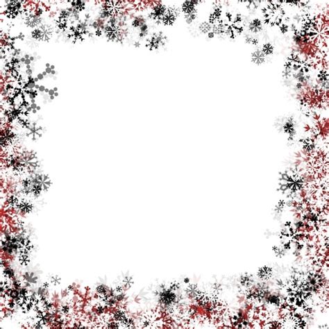 Winter Frame Design Vector Free Download