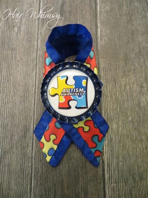 Items Similar To Autism Awareness Ribbon Pin On Etsy