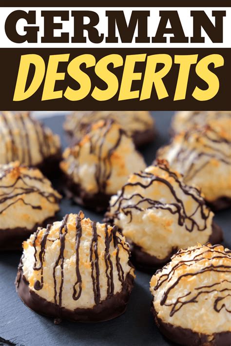 25 Traditional German Desserts Recipe German Desserts German