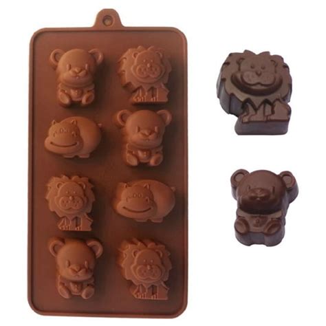 Moule Silicone Pour Chocolat G Teau Animaux Cavit S Cdiscount Maison