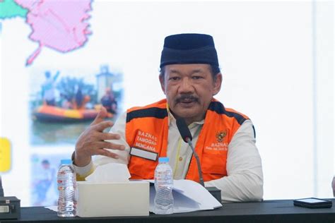 Baznas Ajak Masyarakat Gotong Royong Bantu Korban Terdampak Bencana Di