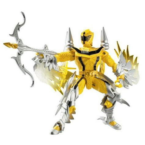 Power Rangers Mystic Force Yellow Ranger to Thunder Dragon Action ...