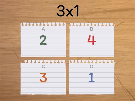 Tablas De Multiplicar Quiz