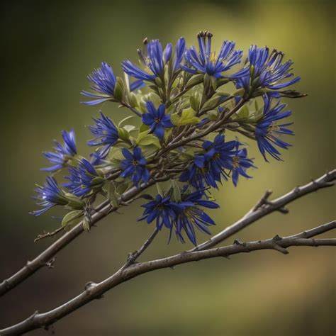 Premium Photo | Cornflower blue