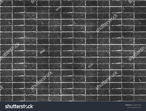 Seamless Dark Black Brick Wall Tile Stock Photo 1296256720 | Shutterstock