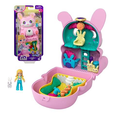 Polly Pocket Voltea Y Descubre Conejo Jugueterías Ansaldo