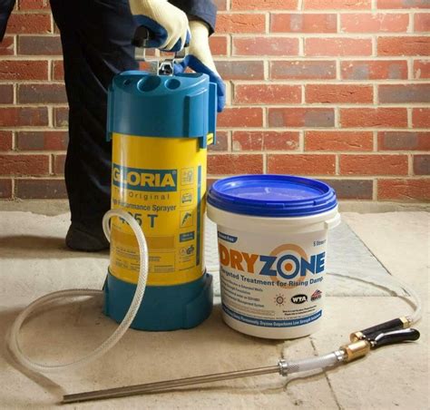 Dryzone Damp Proofing Dpc Wall Injection Cream Rising Damp Treatment