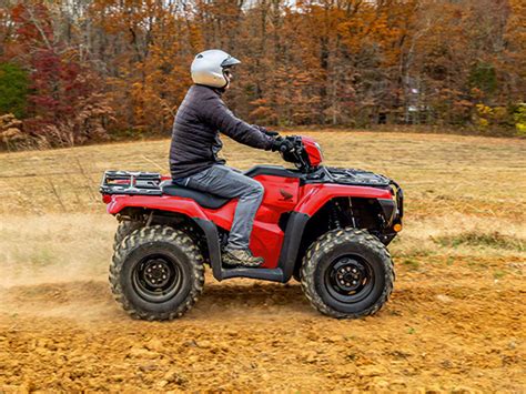 New 2025 Honda FourTrax Foreman 4x4 EPS Hero Red ATVs In Brookhaven MS