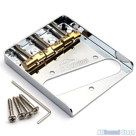 Wilkinson Wtb Chrome Vintage Telecaster Guitar Bridge W Reverb Uk