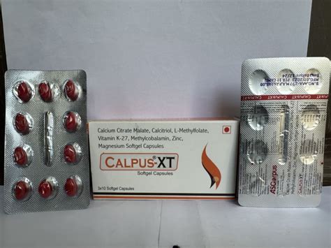 Calplus XT Softgel Capsule Packaging Type Box At Best Price In