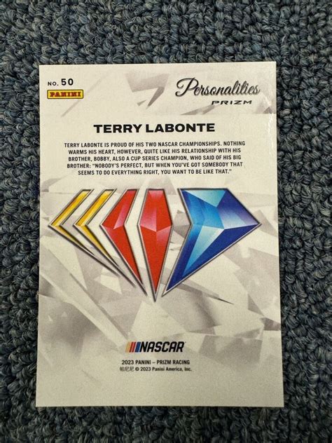 Prizm Nascar Racing Th Anniversary Personalities Ssp Terry