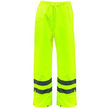 PIP 3NR30003X Waterproof Rain Pant Polyester Unlined ANSI Class E