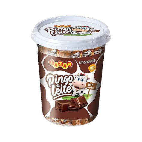 Doce De Leite Pingo De Leite Chocolate 500g Atacado Queiroz